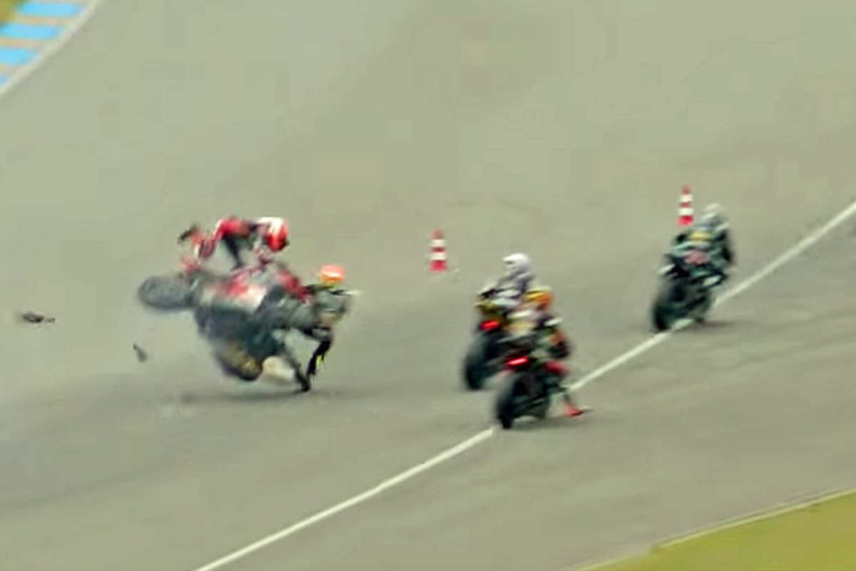 IDM Hockenheim 2025: Der Crash