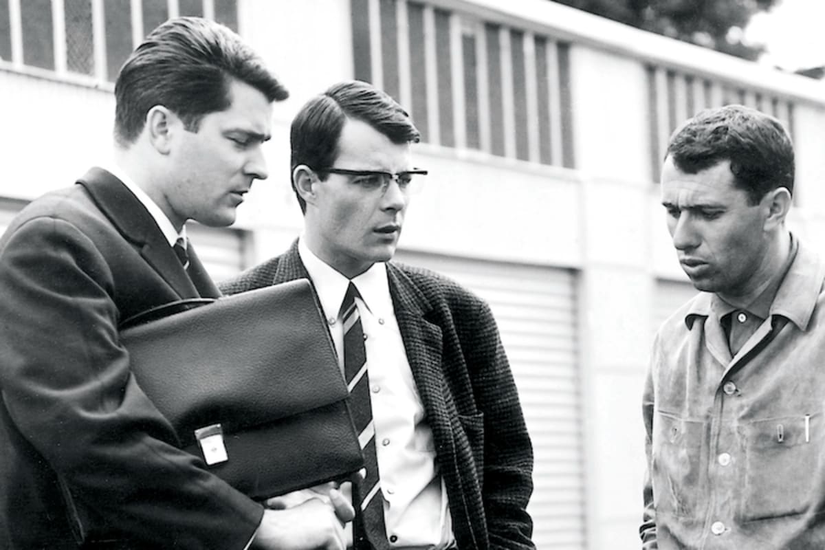 Hans Wilhelm Gäb, Rainer Braun und Gerhard Mitter 1967