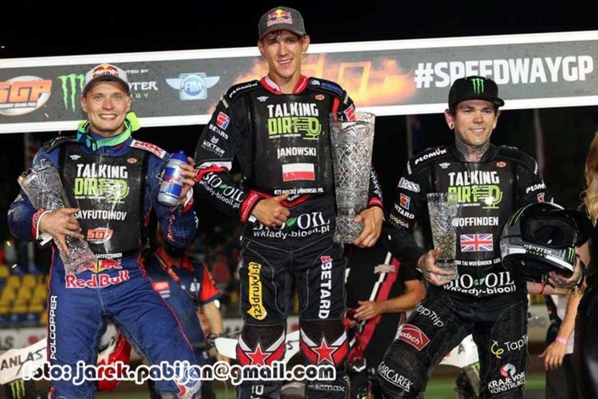 Sayfutdinov, Janowski, Woffinden