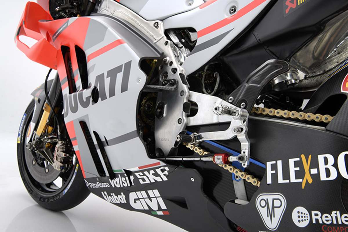Die Ducati Desmosedici GP