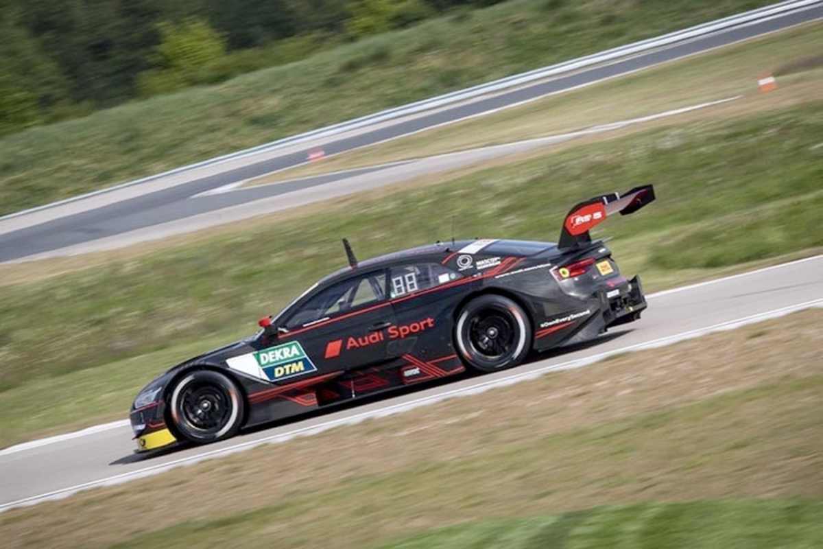 2019: Andrea Dovizioso im Audi RS5 DTM in Misano