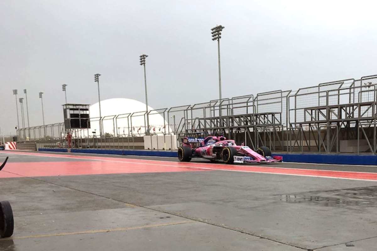 Regen! Lance Stroll bringt sein Auto zurück