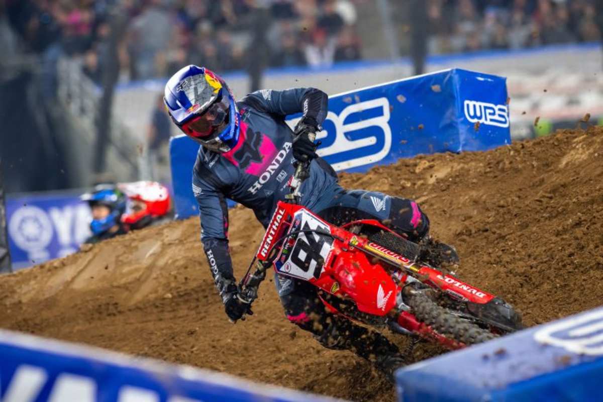 Das Triple Crown Event von Glendale lief für Roczen nicht perfekt