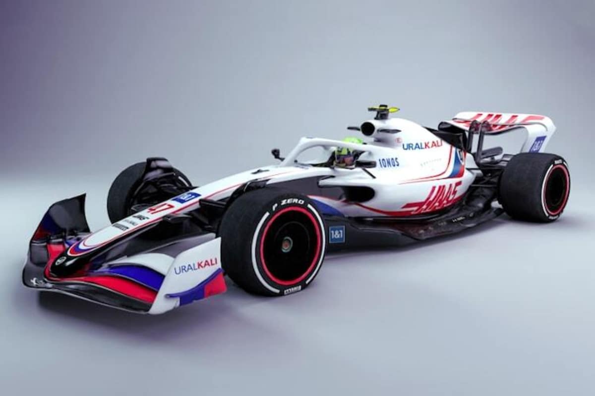 Auch hübsch: der Haas-Renner von Mick Schumacher