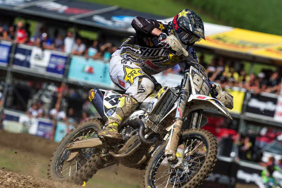 Max Anstie gewinnt in Frauenfeld in der MX2-Klasse