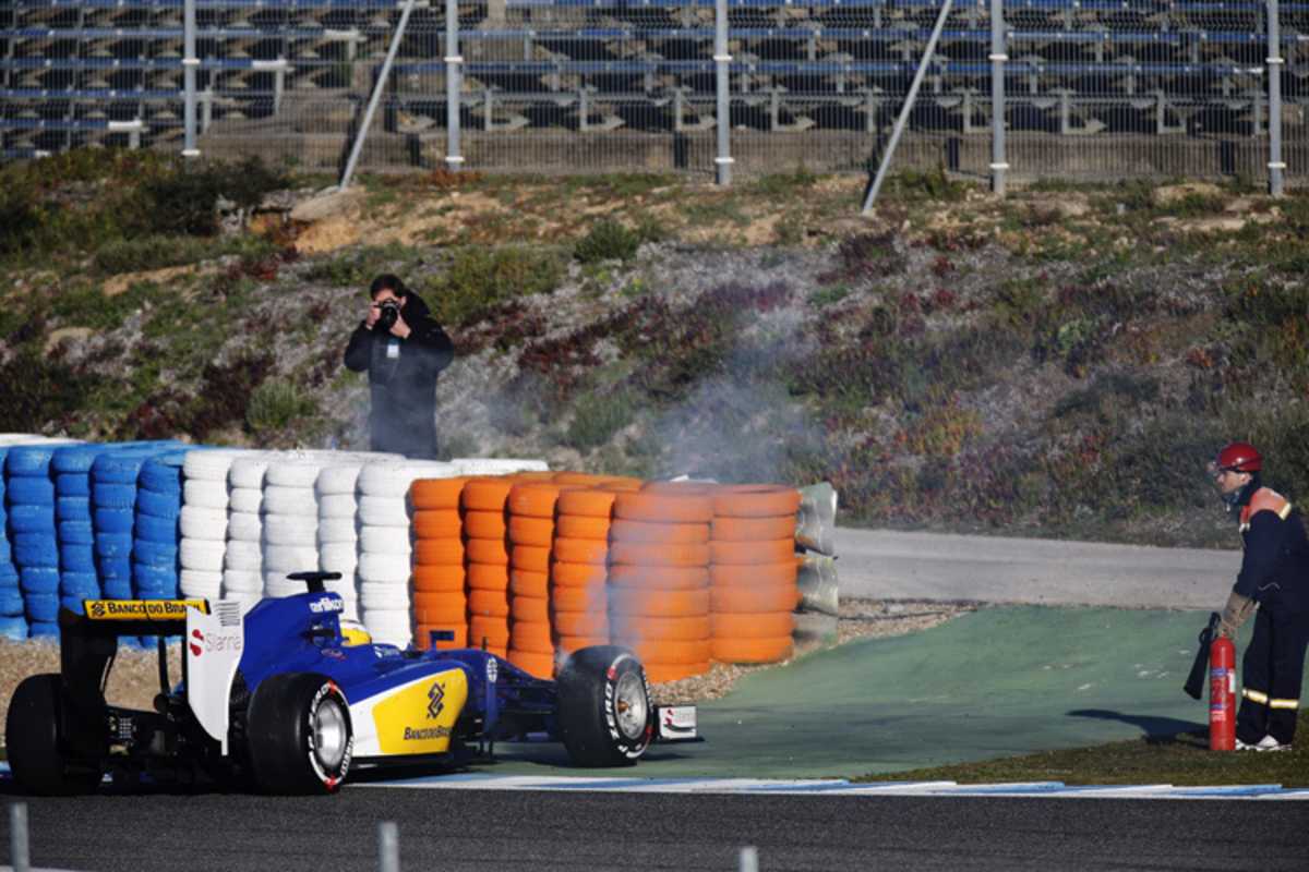 Wohin des Wegs? Marcus Ericsson im Sauber auf Irrfahrt