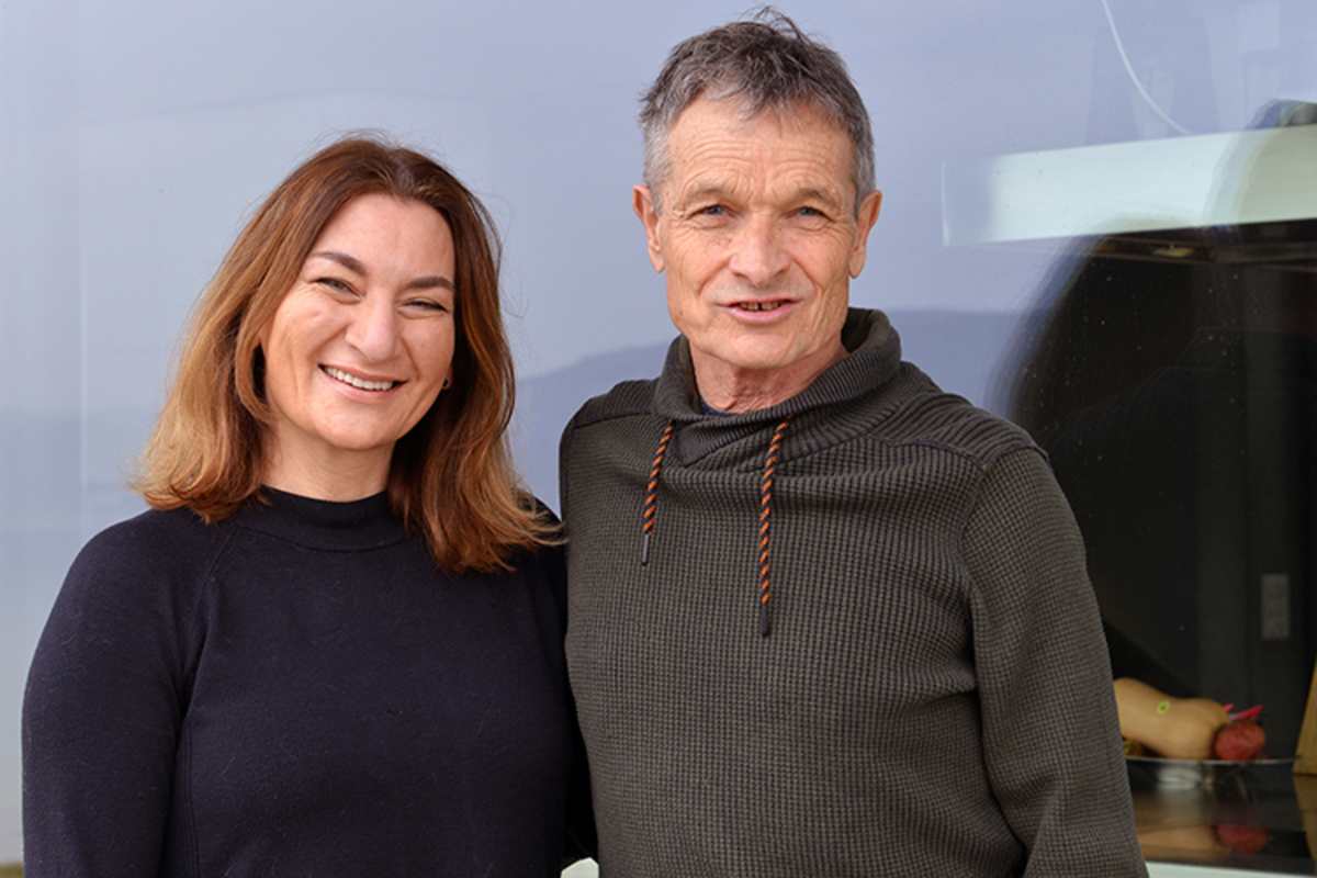 Rolf Biland vor seinem 70. Geburtstag mit Gattin Yil