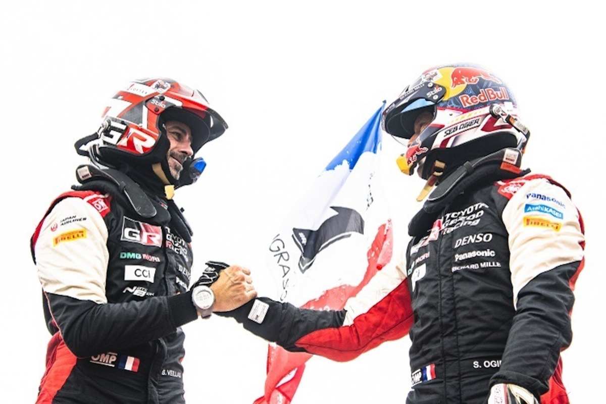 Die Sieger Benjamin Veillas und Sébastien Ogier
