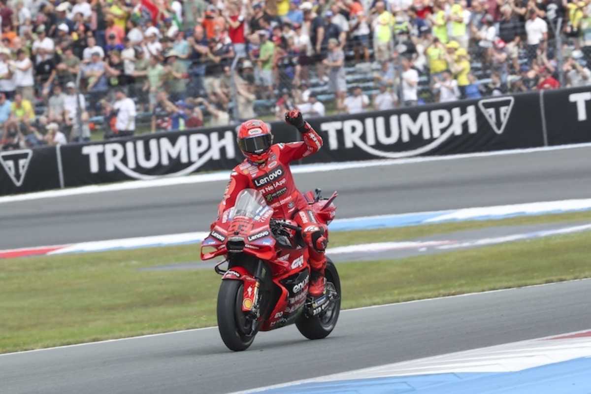 Marc Márquez gewinnt das Rennen