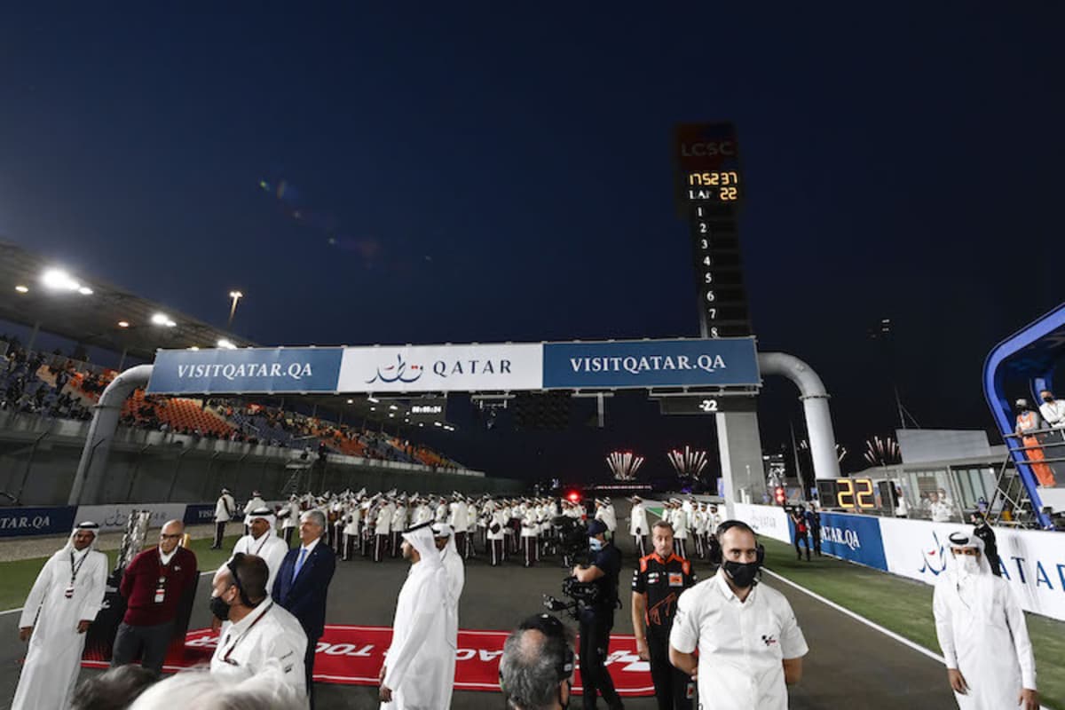 Willkommen zum Rennen in Doha