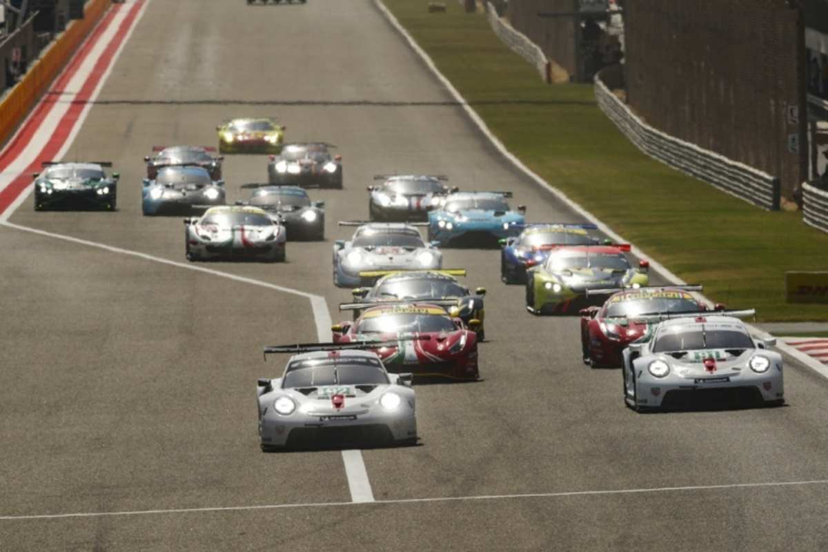 Start der beiden GTE-Klassen