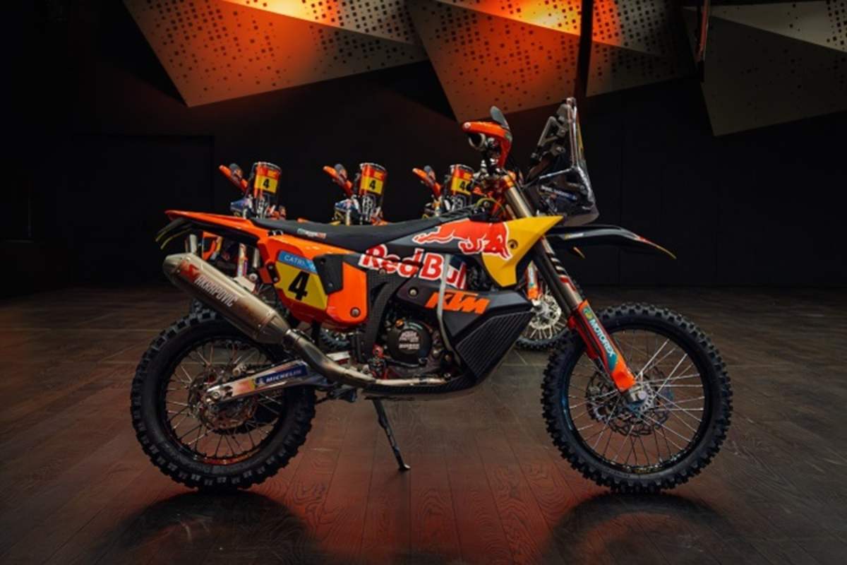 Noch exklusiver: Nur 5 Stück der KTM 450 Rally Replica Danien Sanders Edition werden gebaut