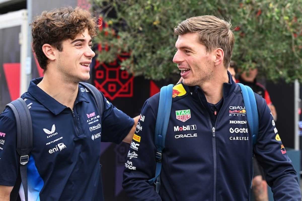Colapinto und Verstappen
