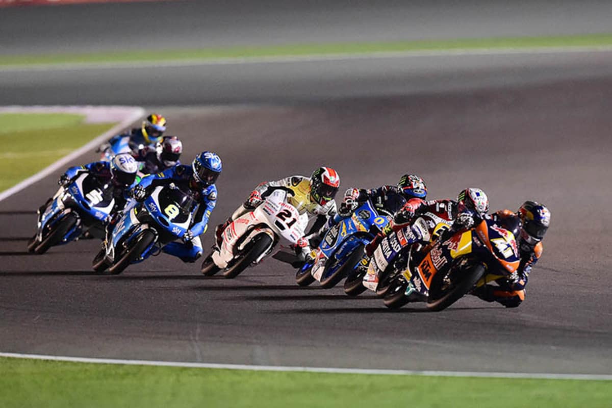 Binder führte das Feld über viele Runden hinweg an 