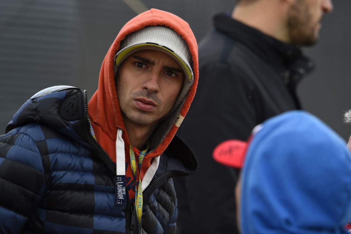 Marco Melandri absolvierte mit der Werks-Aprilia nur ein Roll-out