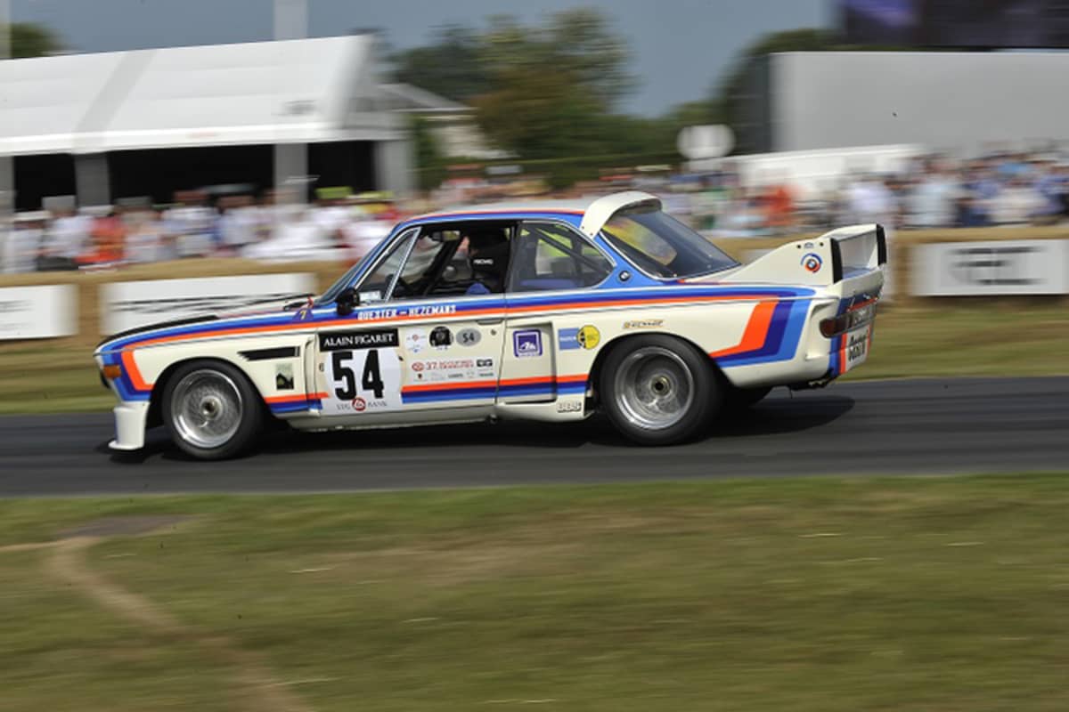 Dieter Quester wird einen BMW 3.0 CSL aus dem Jahr 1973 in Aktion zeigen