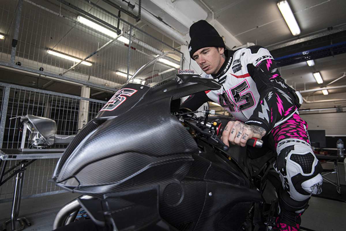 Komplett werbefrei: Scott Reddings BMW