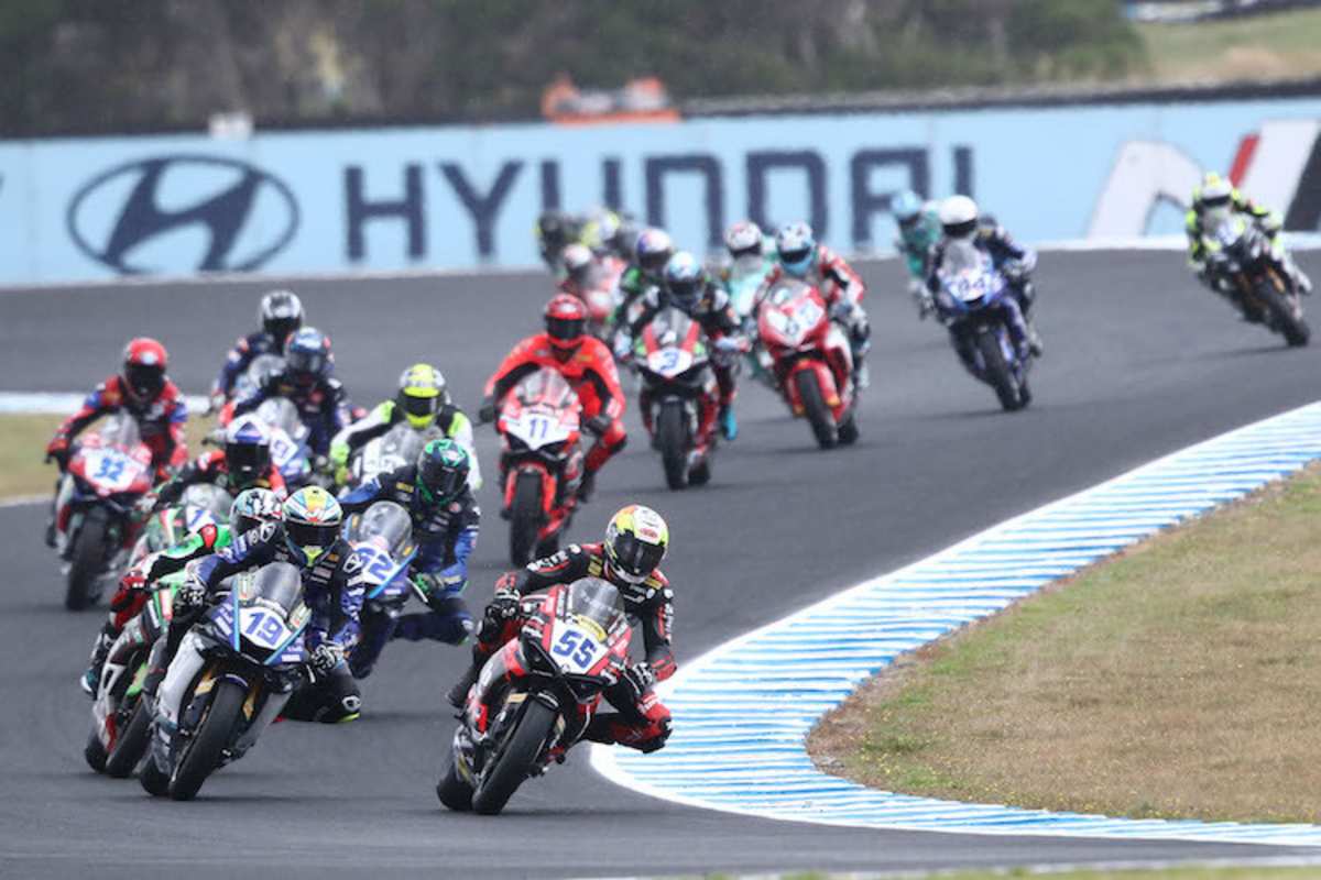 Willkommen zum Rennen auf Phillip Island