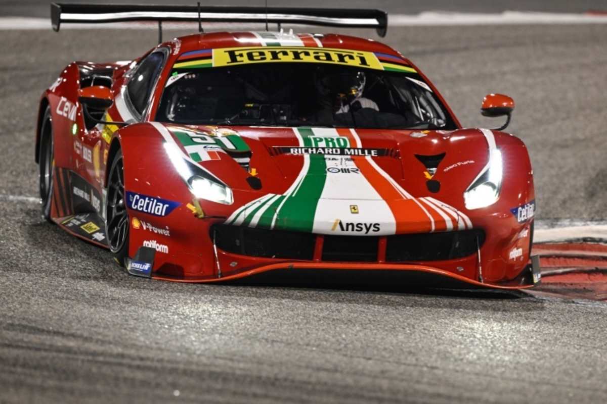 Einer der Pro-Ferrari 488 GTE Evo von AF Corse
