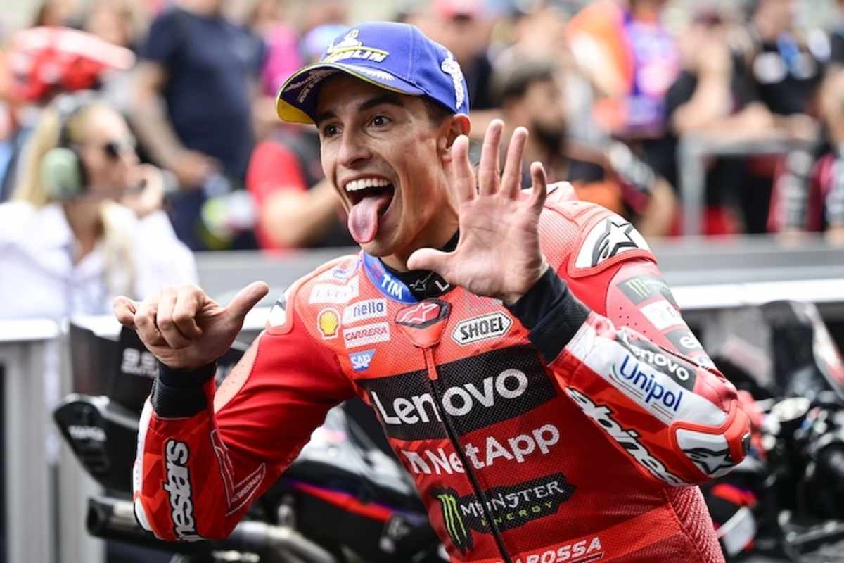Marc Márquez gewinnt das Rennen