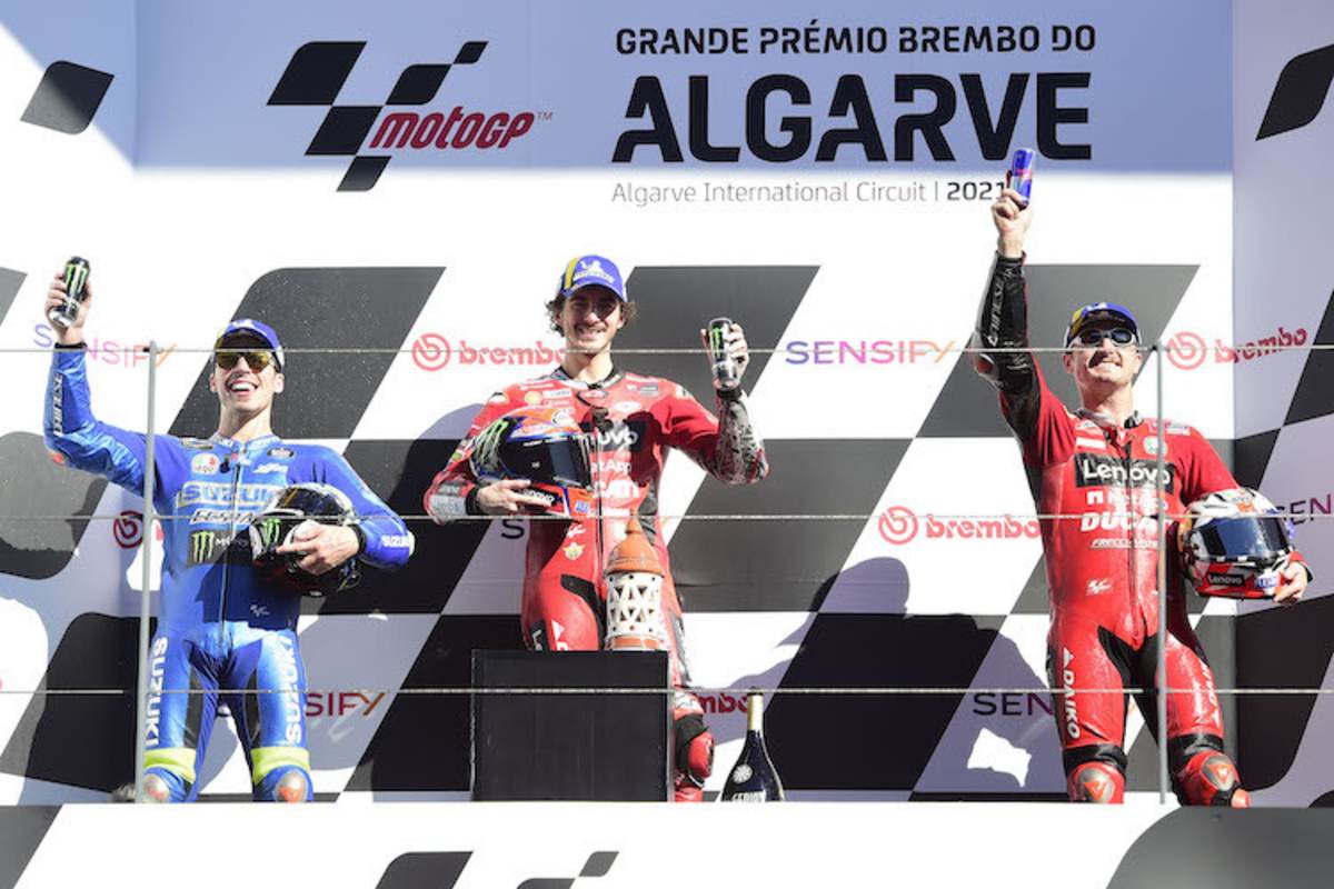 Mir, Bagnaia, Miller