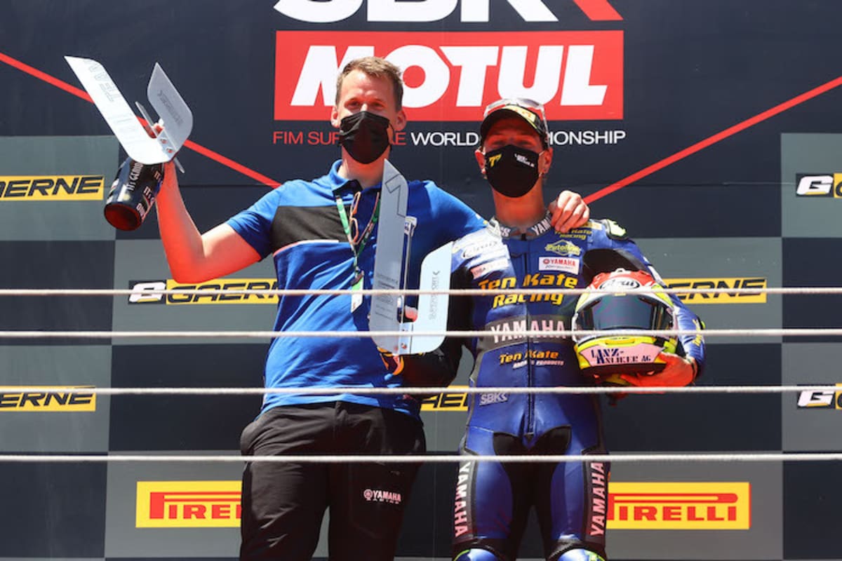 Domi Aegerter auf dem Weg zum WM-Titel 2021