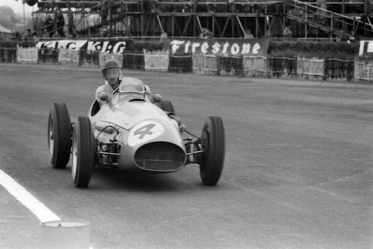 Roberto Mieres in Silverstone 1954