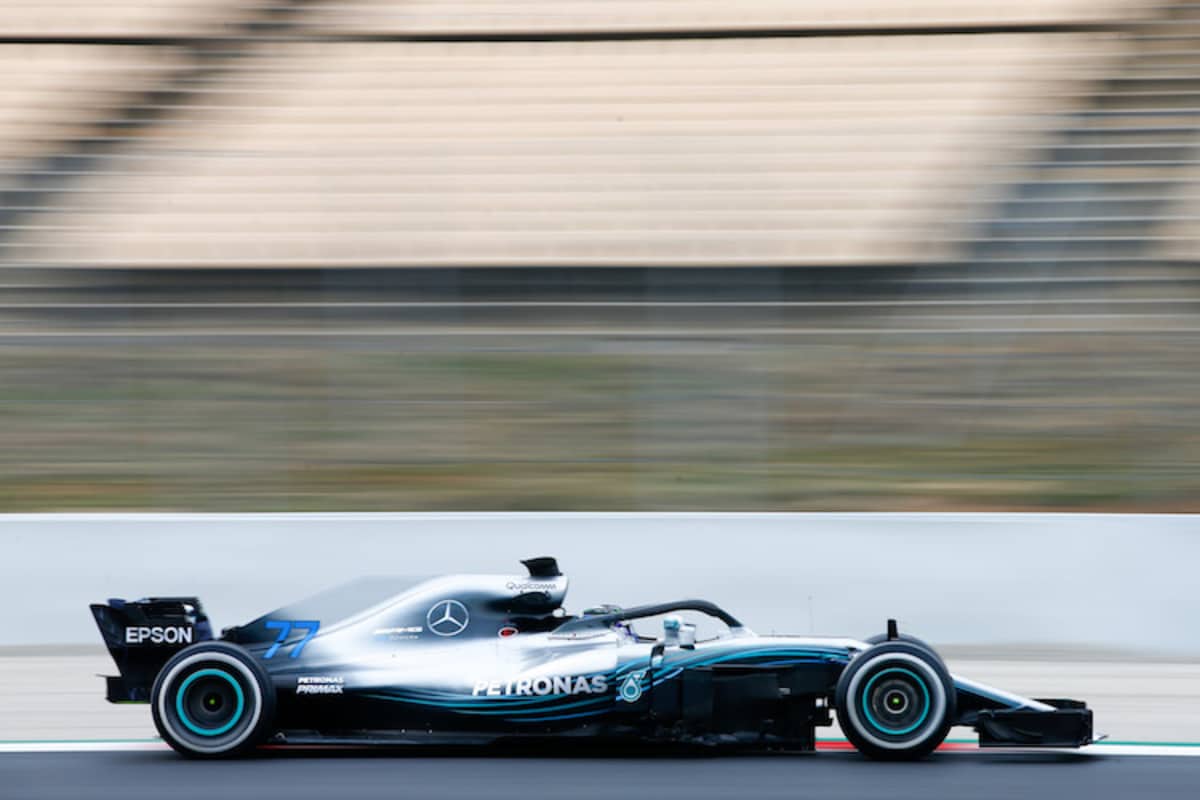 Valtteri Bottas im Silberpfeil