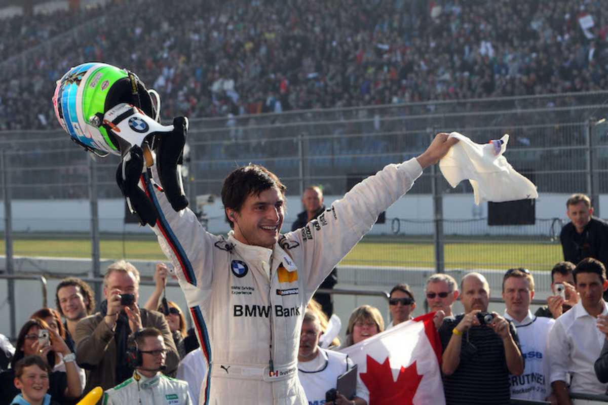 Bruno Spengler jubelt über seinen Titelgewinn