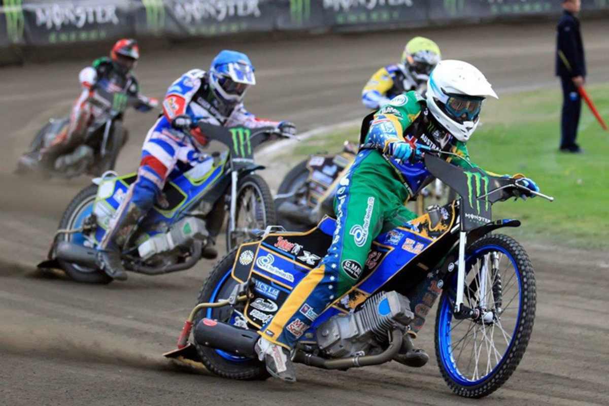 Jason Doyle (vorne) war die Überraschung des Abends