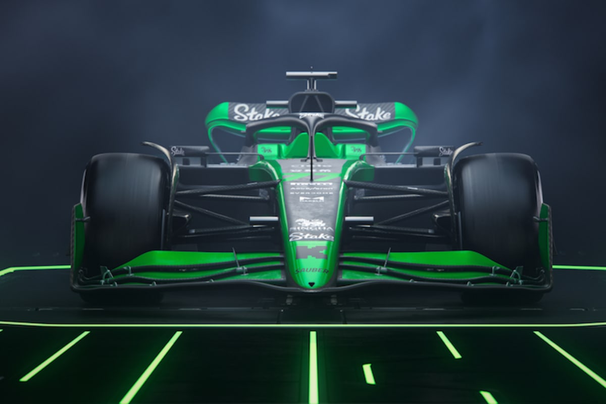 Der Wagen wird von Valtteri Bottas und Guanyu Zhou gefahren