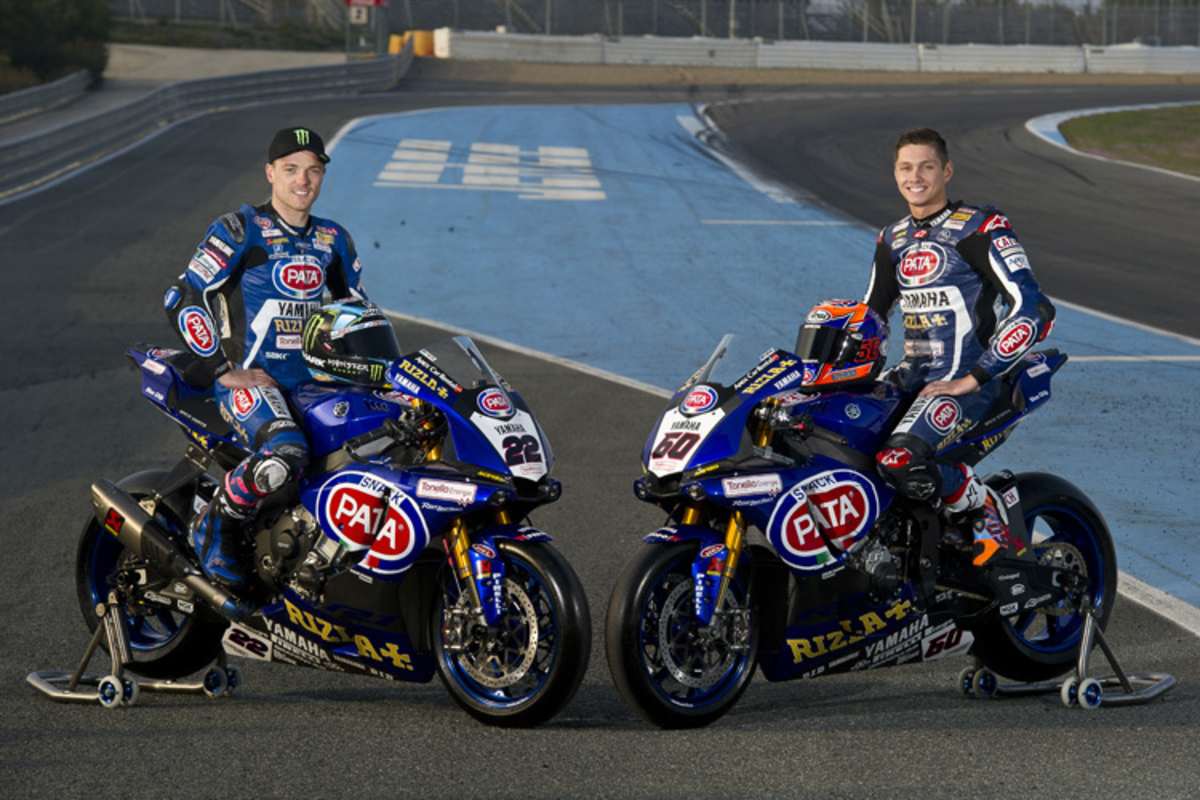 Alex Lowes und Michael van der Mark steuern die Werksrenner von Yamaha