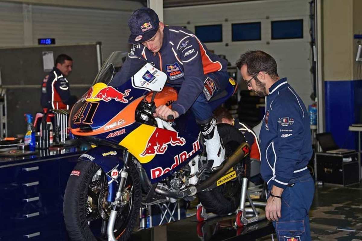 Neuzugang Brad Binder beim Jerez-Test im November 