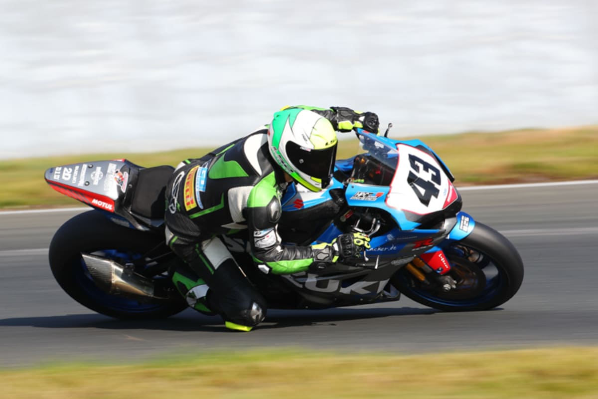 Luca Grünwald auf Suzuki