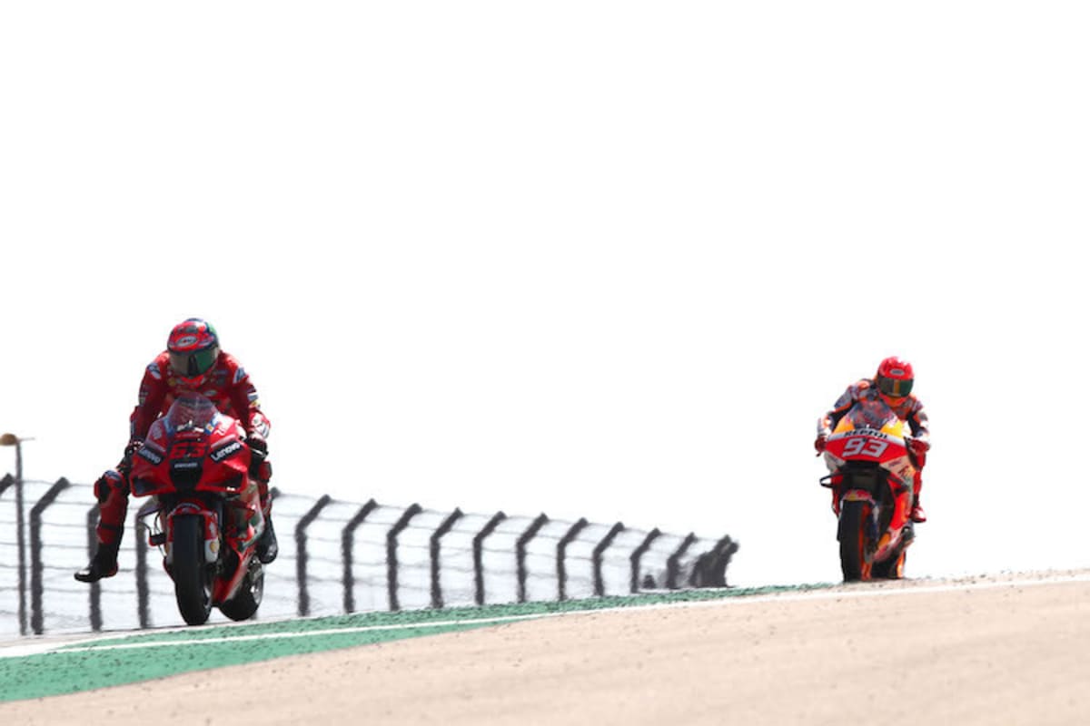 Bagnaia und Márquez