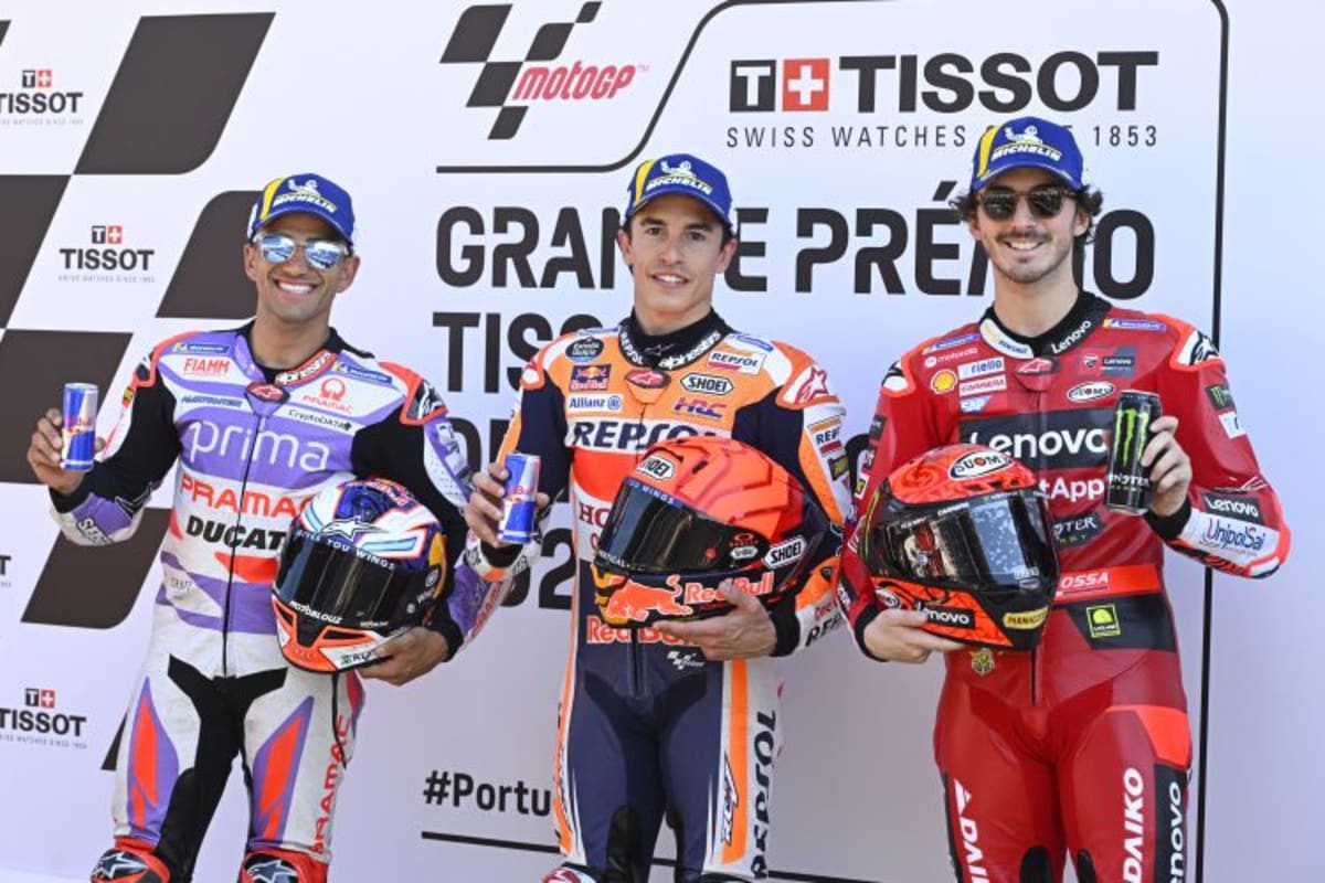 Qualifying - Jorge Martin, Marc Márquez & Francesco Bagnaia