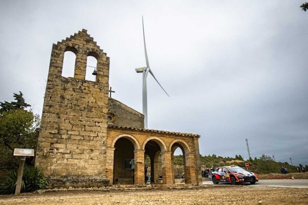Der Spanier Dani Sordo wurde beim Heimspiel Fünfter