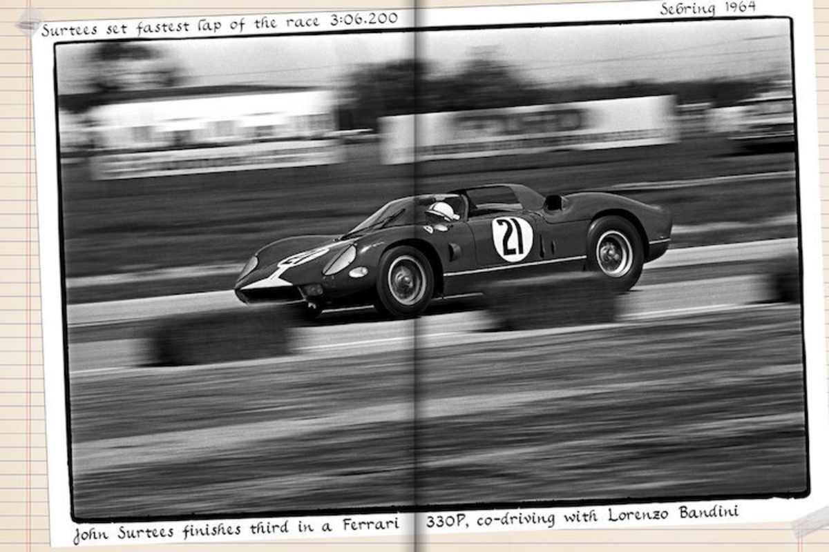 John Surtees im Ferrari 330P