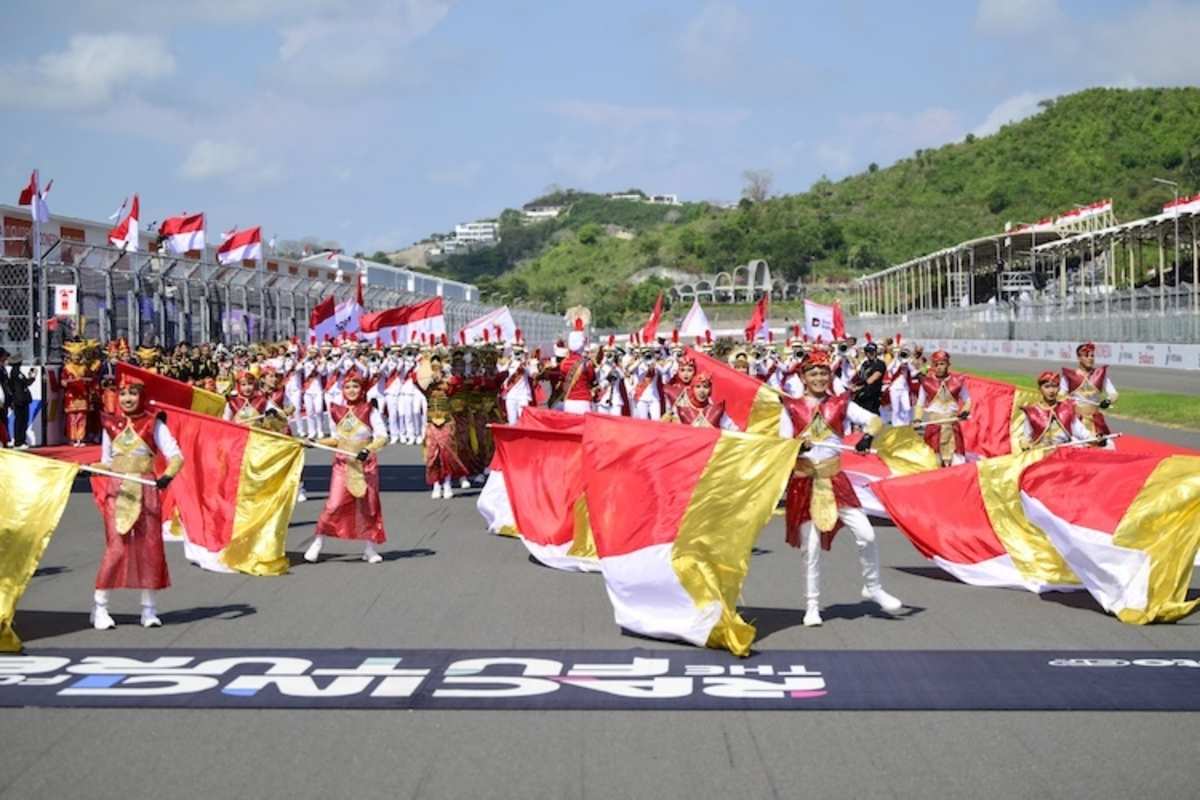 Willkommen zum Rennen in Mandalika