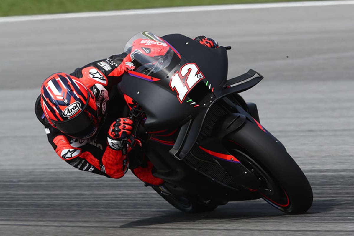 Maverick Viñales beim Sepang-Test: Platz 3