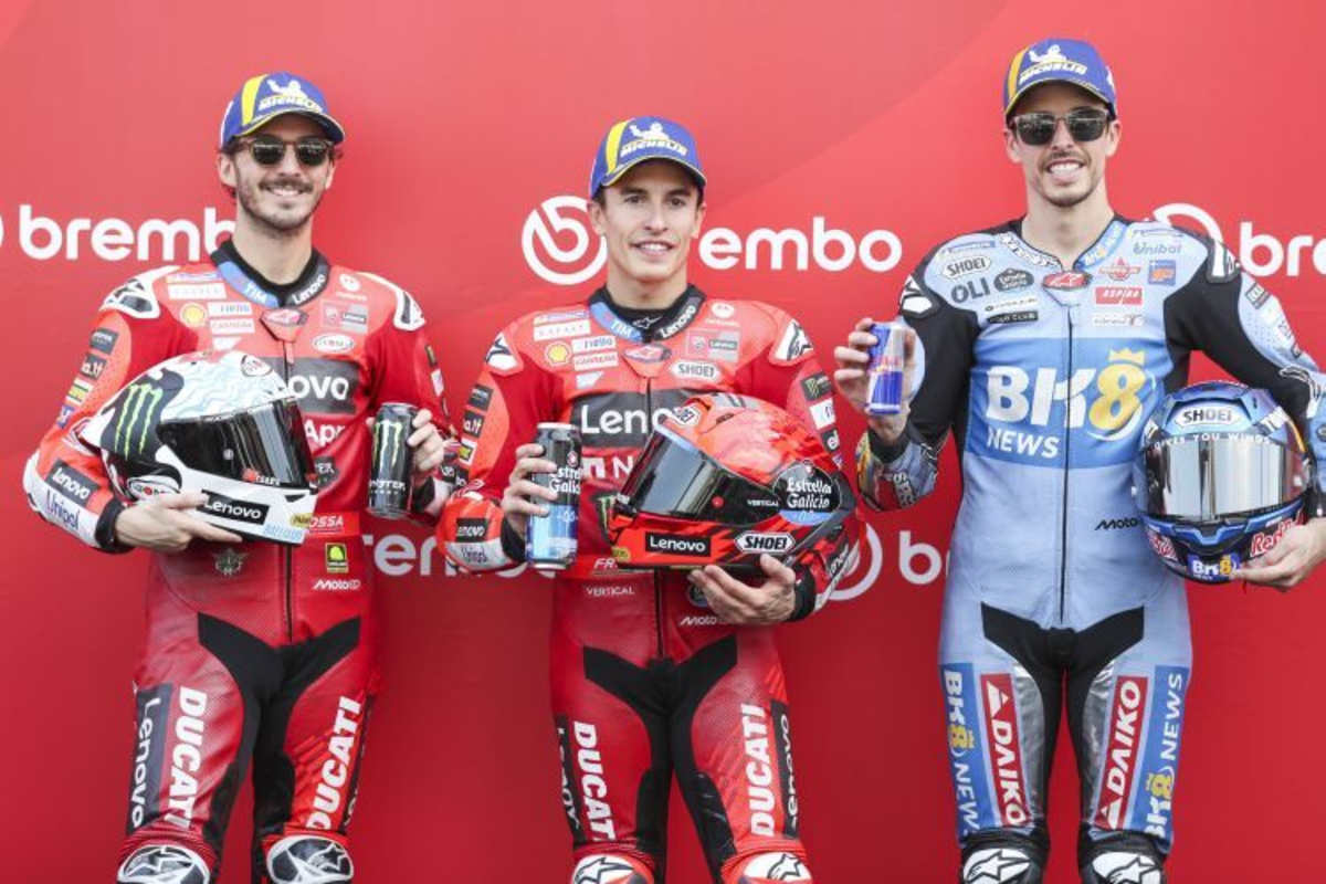 Qualifying - Francesco Bagnaia, Marc Márquez & Alex Márquez