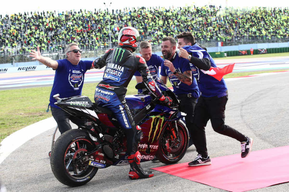 Fabio Quartararo holt sich den Weltmeister-Titel