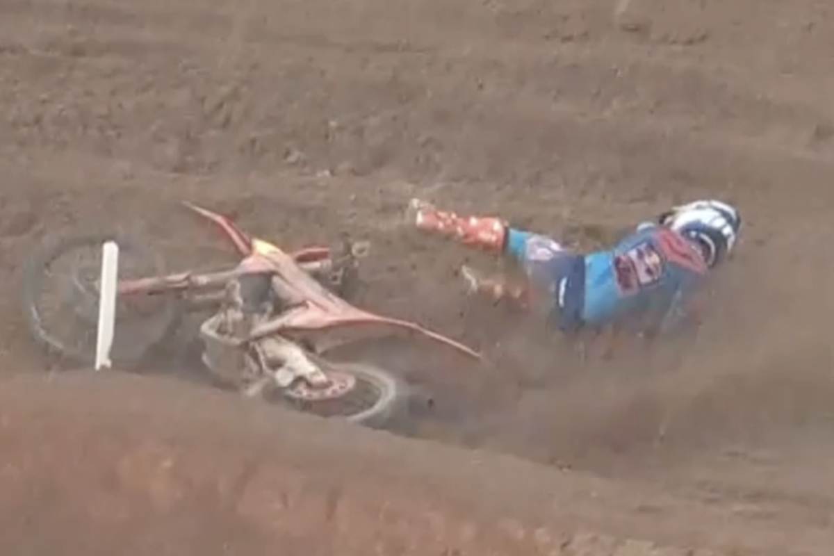 Nach dem zweiten Crash von Längenfelder schienen seine Titelhoffnungen verflogen zu sein