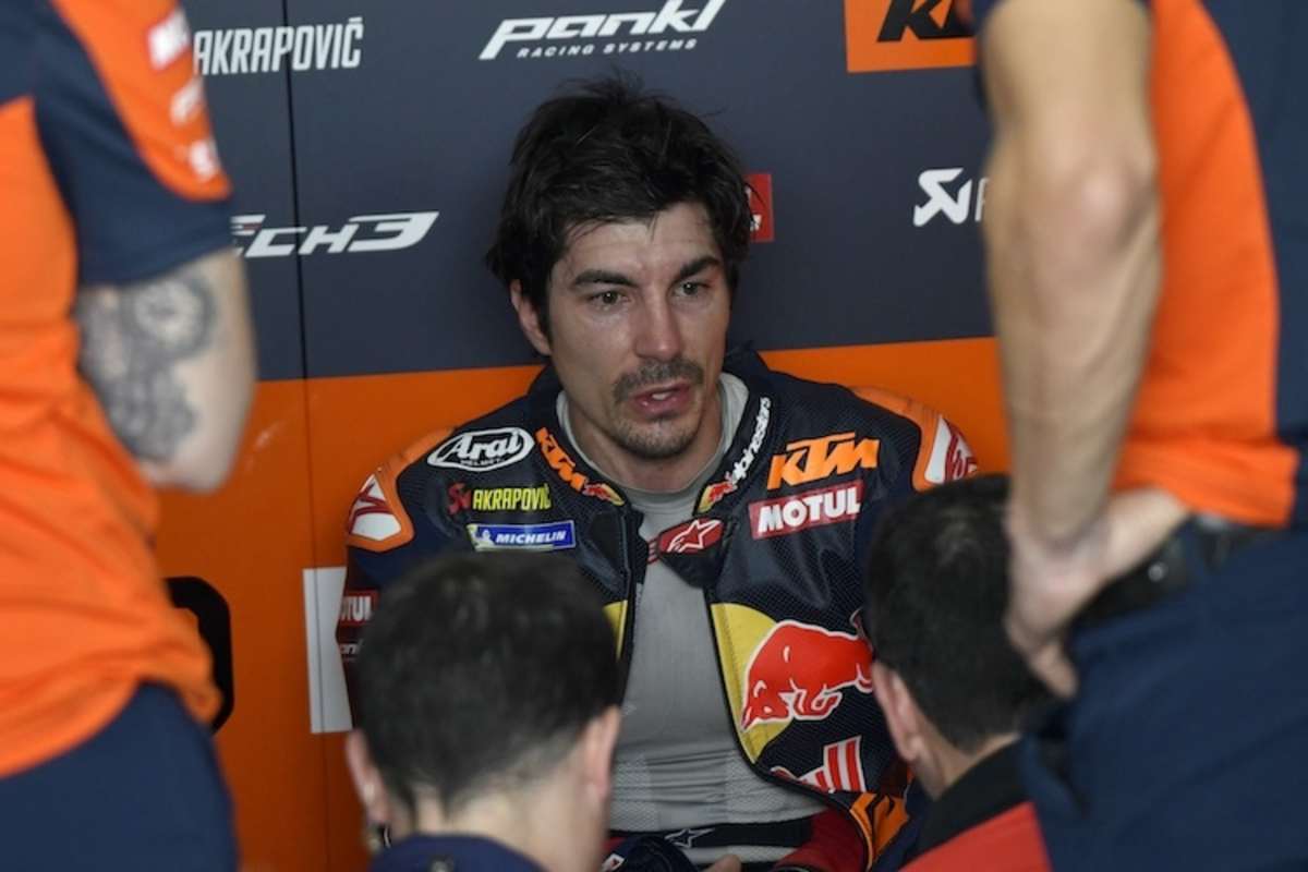 Fassungslosigkeit bei Maverick Vinales. Es ging zurück auf Platz 14