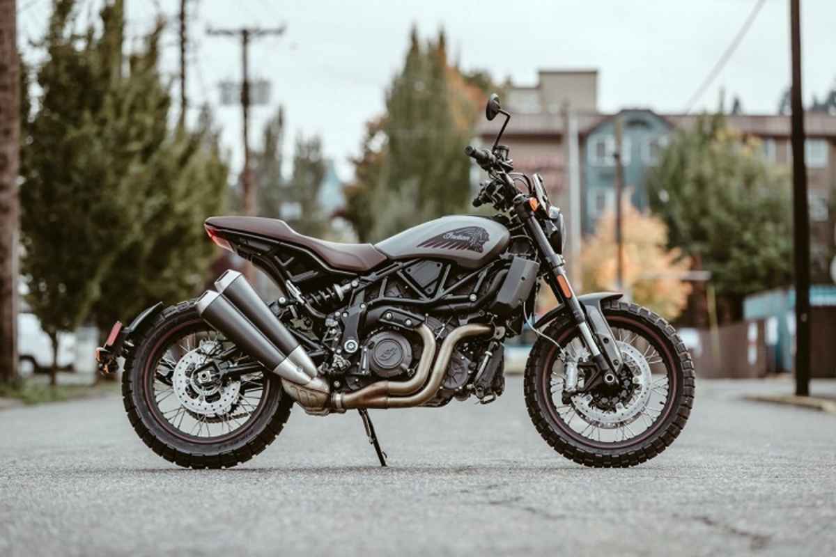 Indian FTR 1200 Rally: Als einzige Modellversion noch wesentlich inspiriert von Flattrack-Racern
