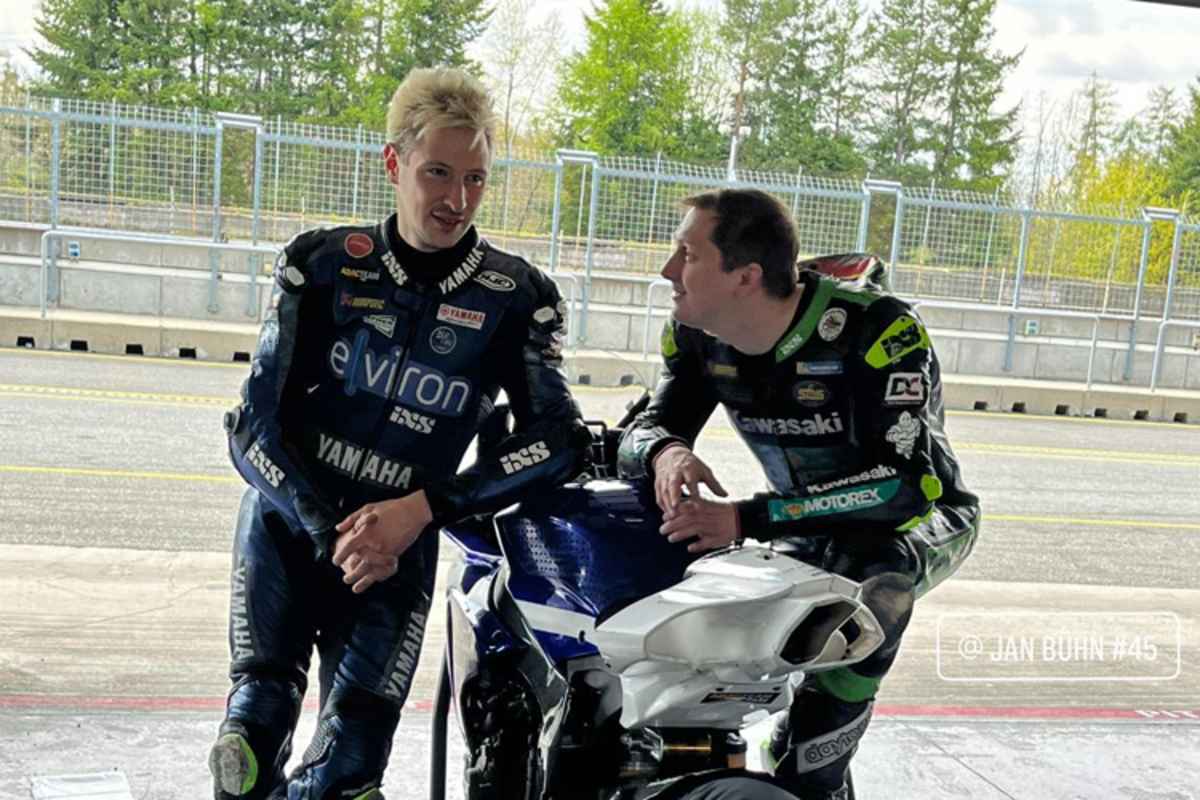 Jan Bühn mit Marvin Fritz