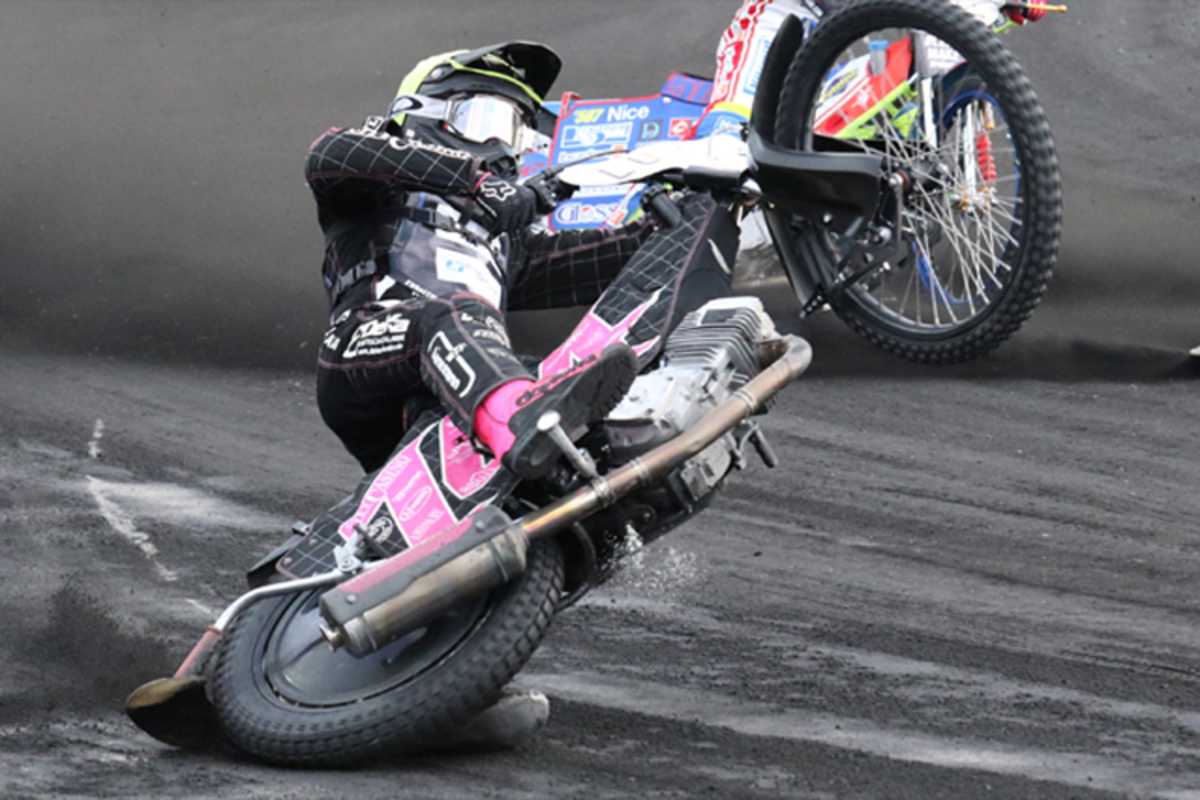 In diesem Moment übertrieb es Wildcard-Fahrer Kai Huckenbeck