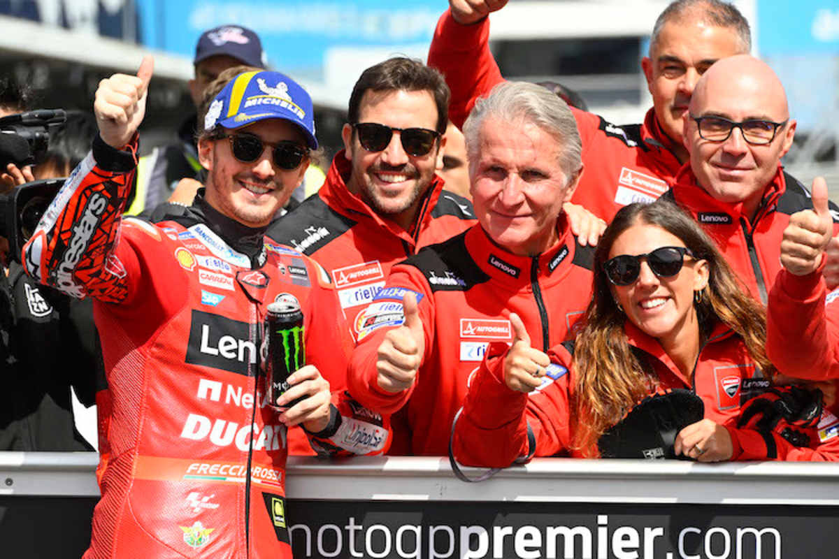 Pecco Bagnaia auf dem Weg zum WM-Titel 2022