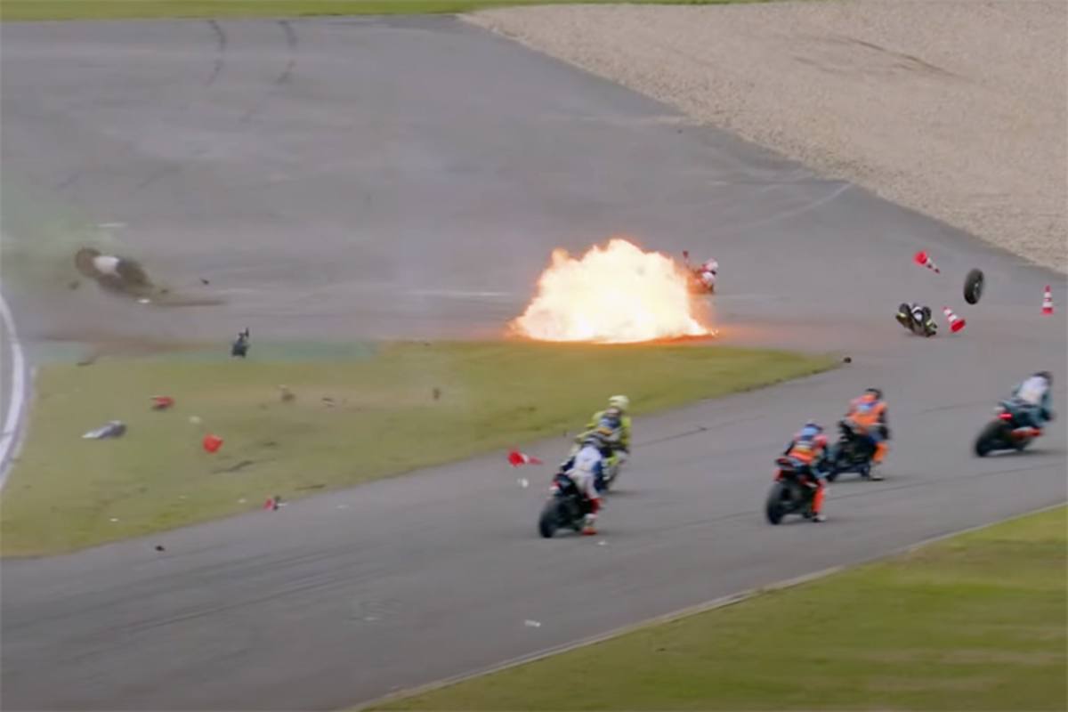 IDM Hockenheim 2025: Der Crash