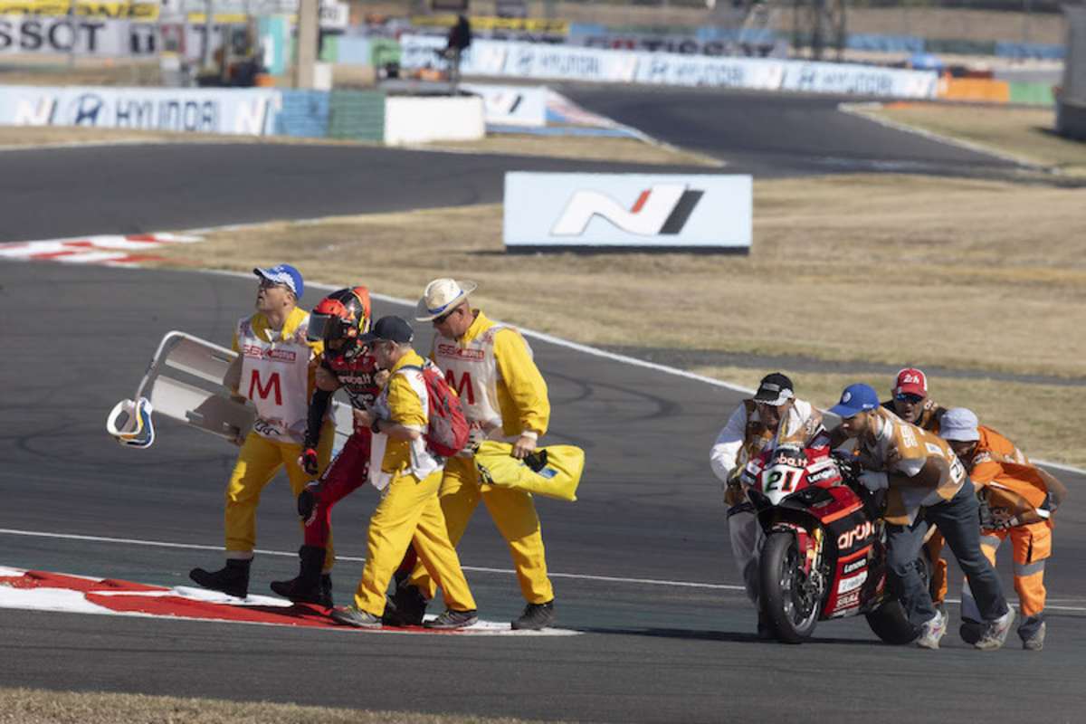 Der Sturz von Michael Ruben Rinaldi